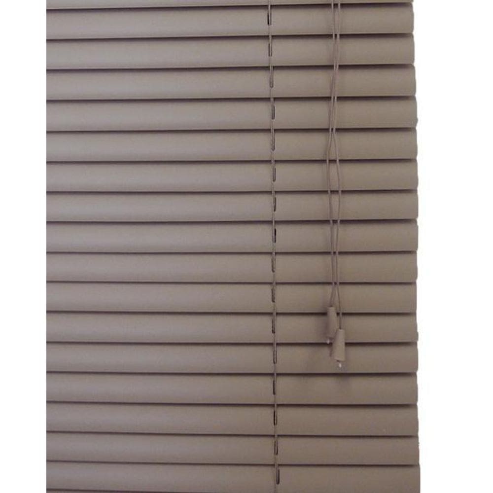 Persiana Horizontal Pvc 25Mm Block 120Larg X 220Alt Café