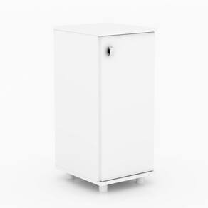 Balcão de Cozinha Bebedouro Multiuso com 1 Porta e Prateleira Branco Tecnomobili Bl3306