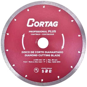Disco Corte Diamantado Cortag 60570 200mm 7600RPM