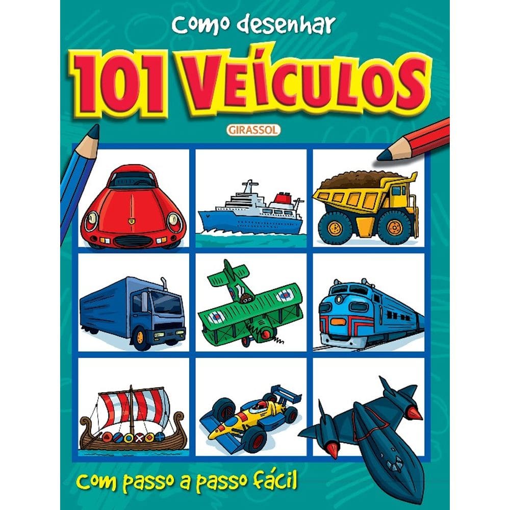 Como Desenhar 101 Veiculos