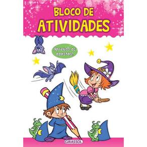 Bloco de Atividades - Aprenda os Opostos