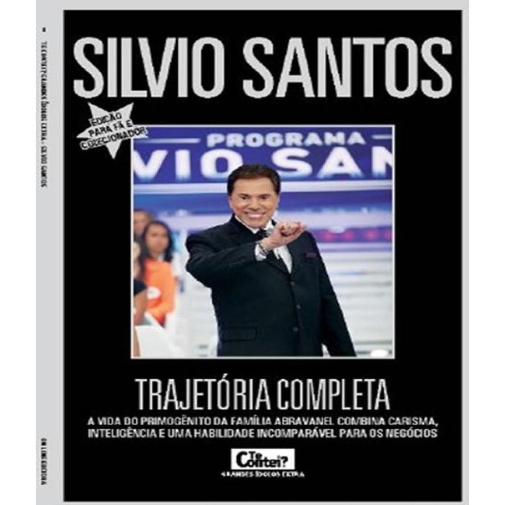 Livro Silvio Santos - Trajetoria Completa