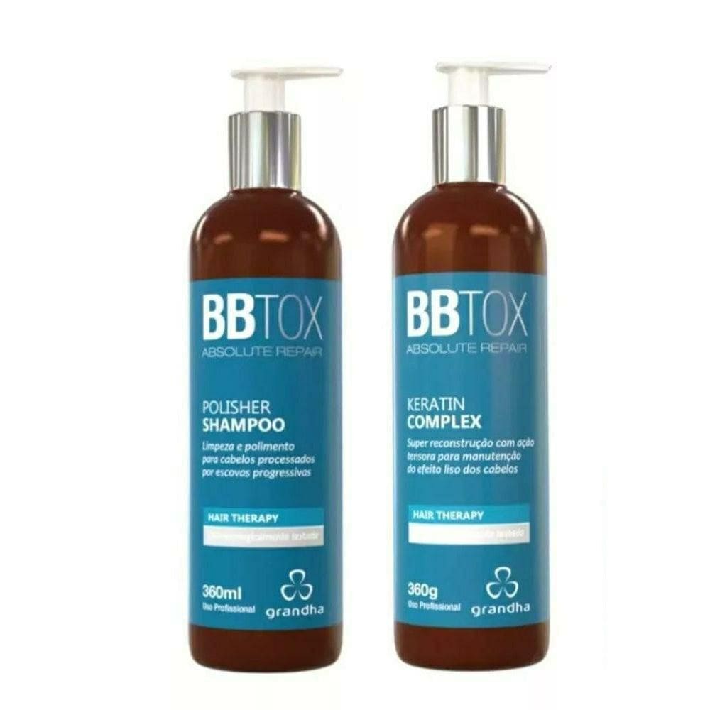Kit Bbtox Reparador Hidratante P2