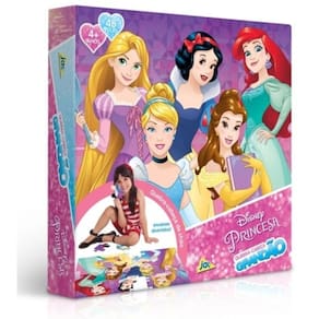 Quebra-cabeça Grandão 48 Peças Grandes - Princesas Disney
