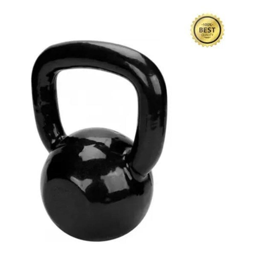 Kettlebell Emborrachado 10Kg - Crossfit Super Premium