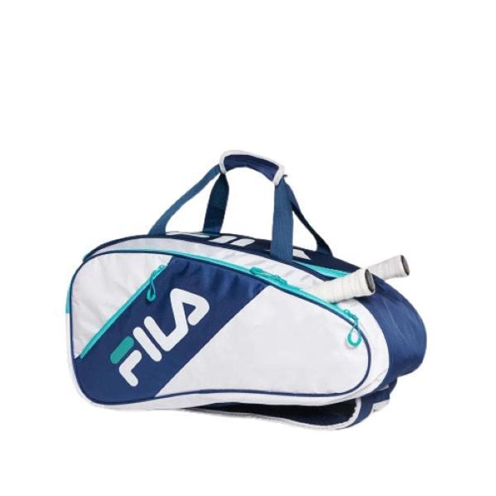 Raqueteira De Beach Tennis Fila Amalfi Marinho E Branco