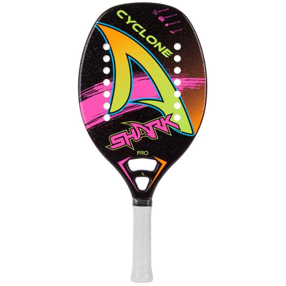 Raquete Beach Tennis Shark Cyclone 2022 Fibra de Vidro