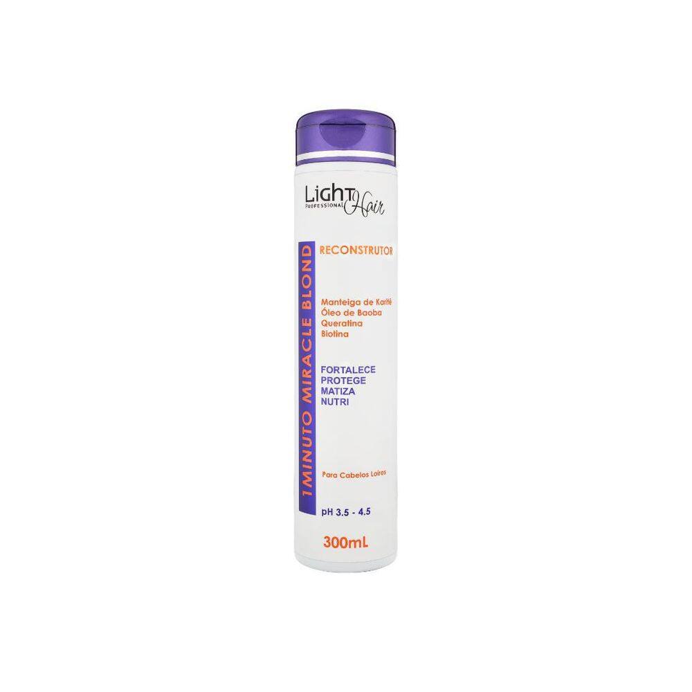 Reconstrutor Blond 1 Minuto E Pronto Light Hair 300 Ml