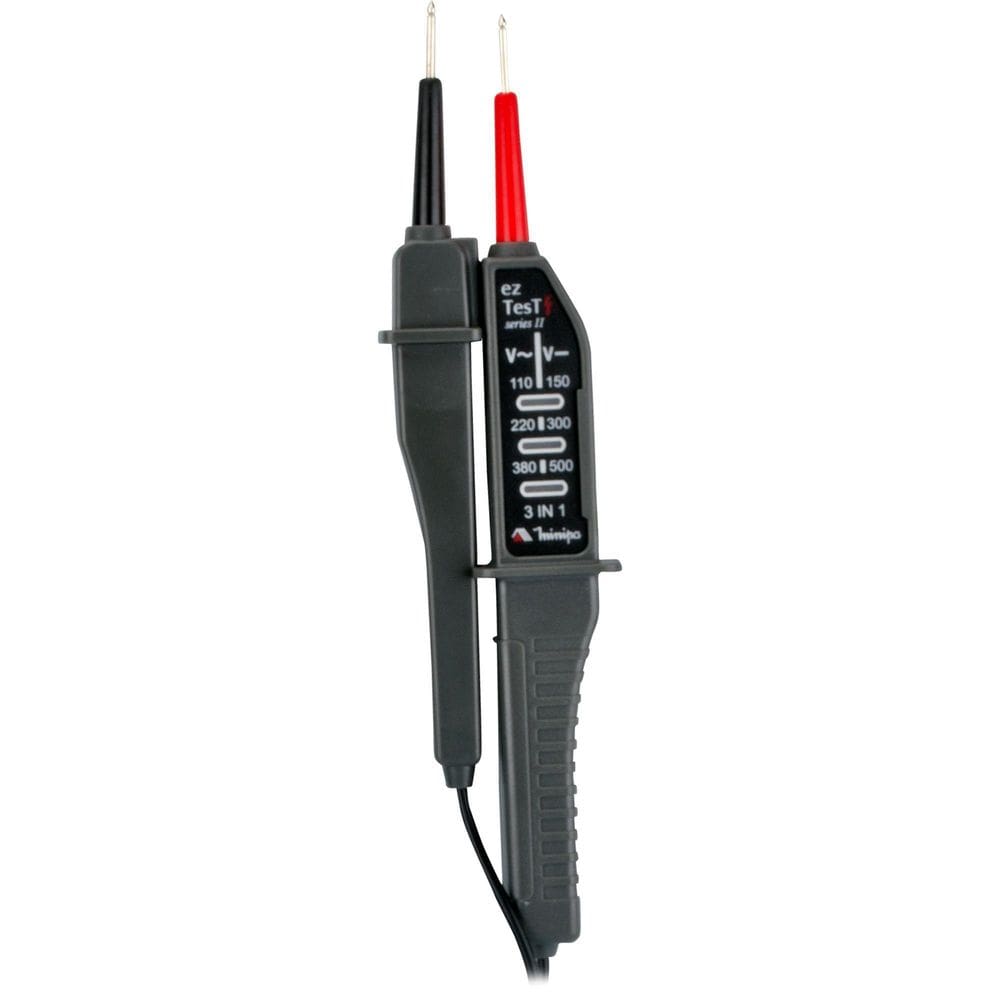 Testador Tensão Ez Test Ii Preto Minipa