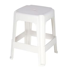 Banqueta Tramontina Icarai Em Polipropileno Branco
