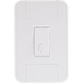 Conjunto 4x2 Com 1 Pulsador Campainha 10 A 250 V Tramontina Tablet Branco