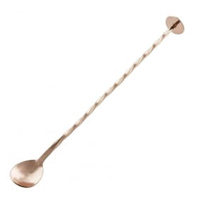 Kit 6 Colher Bailarina Revestimento De Bronze 27 Cm - Mimo