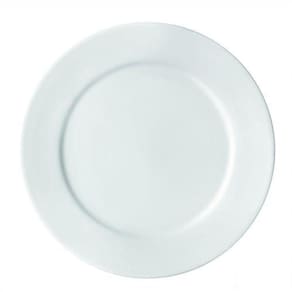 Jogo 4 Pratos De Jantar Porcelana 24,5 Cm Bar Hotel Germer