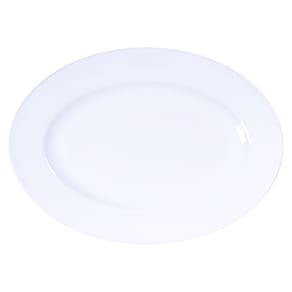 Travessa Oval Tramontina Maria Augusta Em Porcelana 40x29 Cm