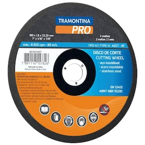 Disco De Corte 4.1/2" Para Aço Inox E Materiais Endurecidos