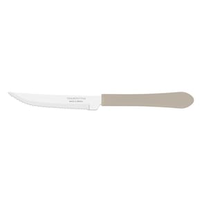 Kit 24 Faca Churrasco Tramontina Leme Inox Cinza 4"