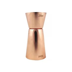 Dosador De Bebidas Americano Cobre Duplo 25 Ml E 50 Ml Mimo