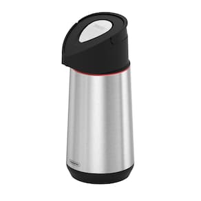 Garrafa Termica Tramontina Exata Em Aço Inox Com Ampola De Vidro 1,2 L