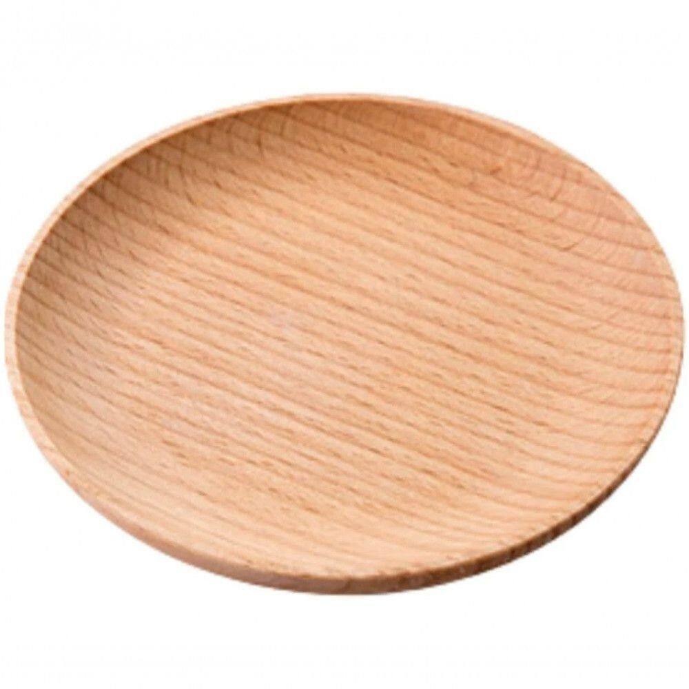 Petisqueira Prato Bambu Natural Redonda 27cm Ecokitchen Mimo