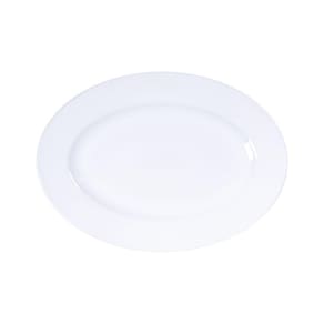 Travessa Oval Tramontina Maria Augusta Em Porcelana 32x25 Cm