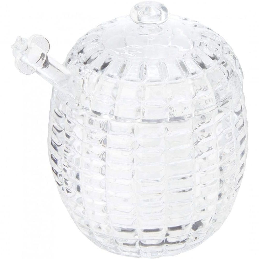 Meleira De Cristal Com Pegador E Tampa Tress 210ml - Lyor