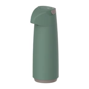 Garrafa Térmica Tramontina Exata Em Plástico Verde Com Ampola De Vidro 1,8 L
