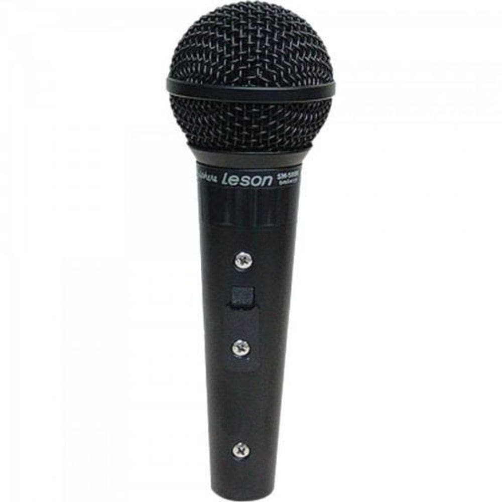 Microfone Vocal Profissional Sm-58 P4 Preto Leson Homologação: 40151502115