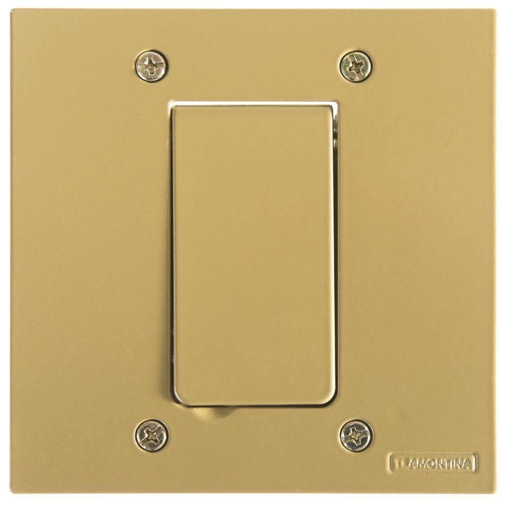 Tampa 1 Posto 4x4 Para Piso Tramontina Modular Dourada