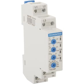 Relé De Monitoramento Tramontina Falta E Sequência De Fase 165-528 V Ac 8 A Ac-1 Ou 2 A Ac-15