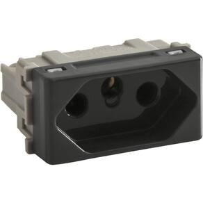 Modulo Tomada 2p+t Tramontina 10 A 250 V Grafite