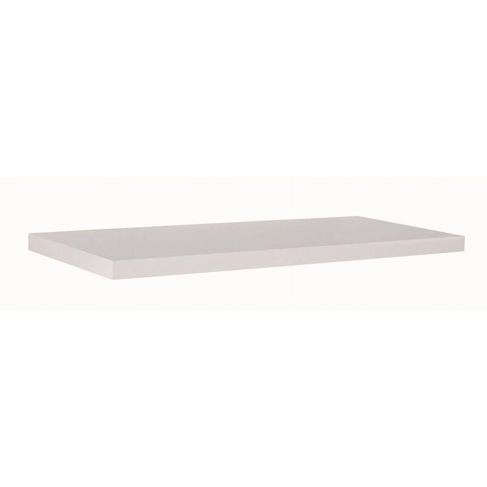 Painel Tramontina Modulare Em Madeira Pinus Com Acabamento Branco E Borda Em Pvc 1200x600x18 Mm