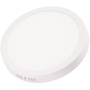 Plafon Led Tramontina Redondo De Sobrepor 24 W Bivolt 3000 K Luz Amarela