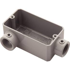 Condulete Fixo 1" Tipo "lr" - Sem Tampa - Rosca Bsp - Sem Pintura