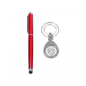 Jogo Caneta De Metal Touchscreen Com Chaveiro - Sport Club