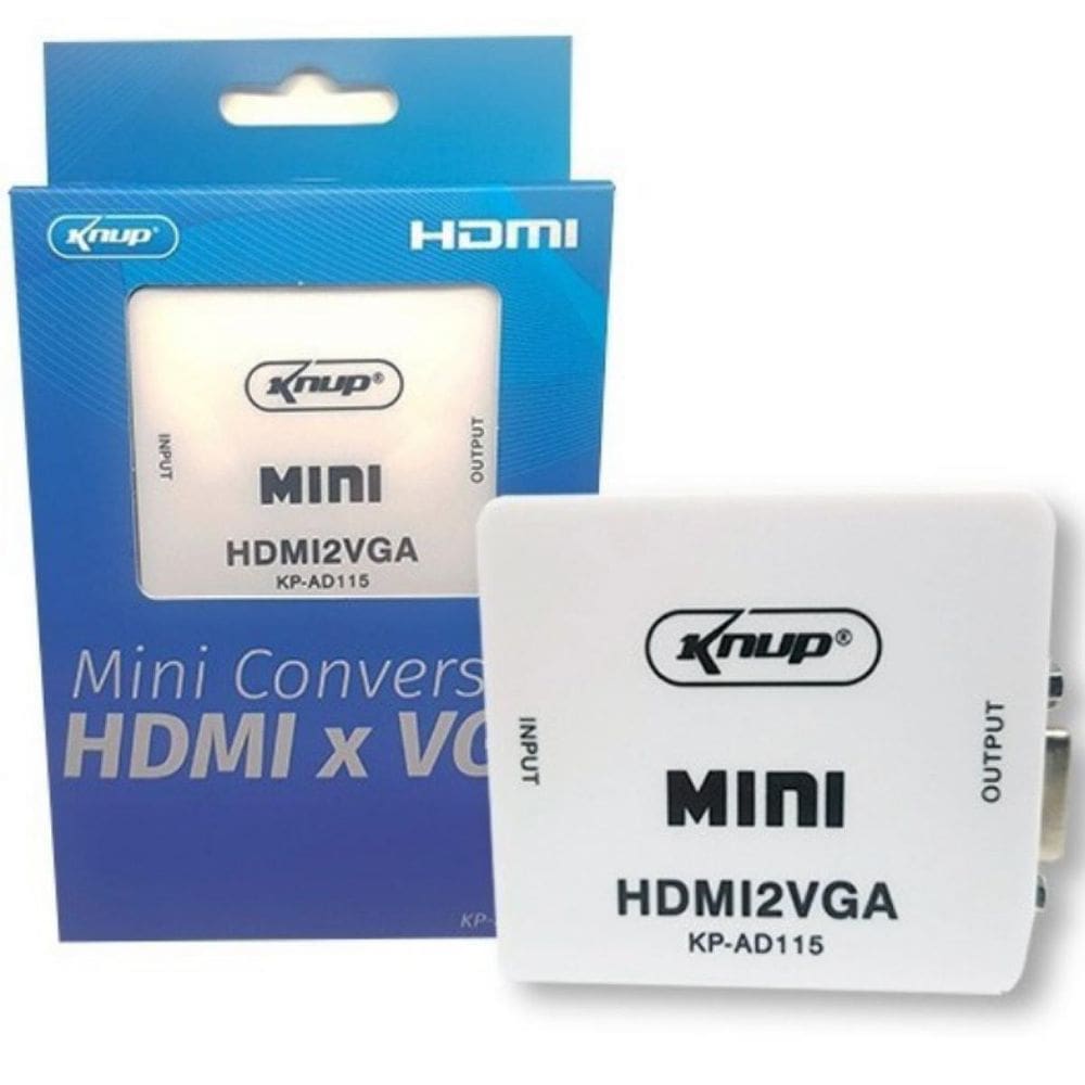 Conversor Hdmi Para Vga Usb Audio Ps3 Ps4 Xbox Chromecast