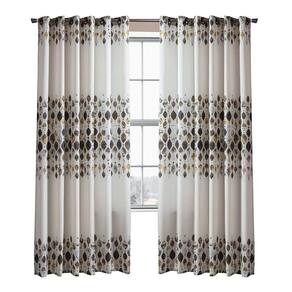 Cortina Única Amã 24 Ilhoses 300X240Cm Casa D`Oro Sultan