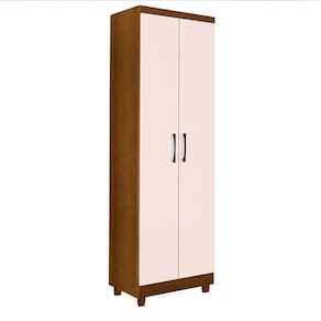 Armário Multiuso Organizador Mel E Off White Anna 2 Portas Rud Rack