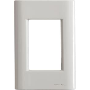 Placa 3 Postos 4x2 Tramontina Giz Fendi Soft Touch Sem Suporte