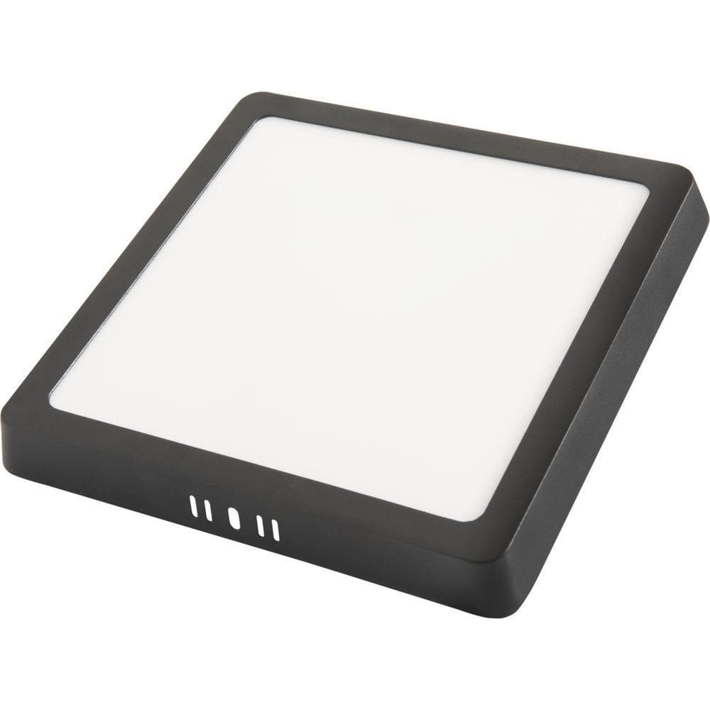 Plafon Led Tramontina Quadrado De Sobrepor 24 W 6500 K Luz Branca