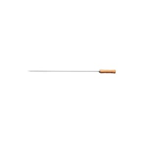 Espeto Para Churrasco Tramontina Com Lamina Em Aço Inox E Cabo De Madeira 55 Cm