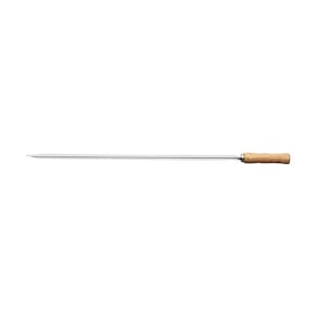 Espeto Para Churrasco Tramontina Com Lamina Em Aço Inox E Cabo De Madeira 95 Cm