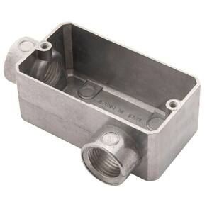 Condulete Fixo 3-4" Tipo "ll" - Sem Tampa - Rosca Bsp - Sem Pintura