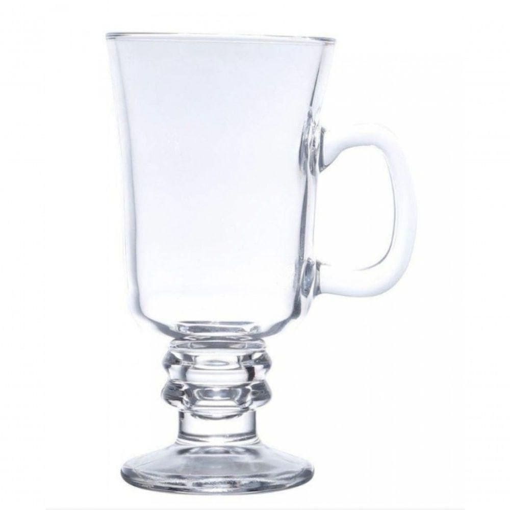 Caneca Xicara Cappuccino Mocha Vidro Irish 114 Ml - Lyor