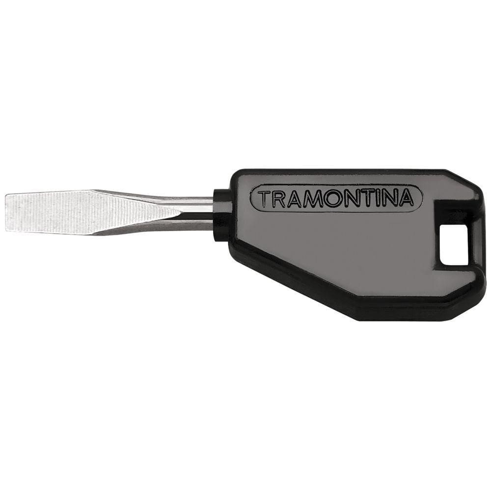 Mini Chave De Fenda Ponta Chata 3/16x1` Tramontina Basic Com Haste Em Aço Especial