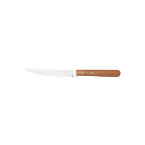 Faca Para Churrasco Tramontina Dynamic Com Lamina Em Aço Inox E Cabo De Madeira Natural 5"