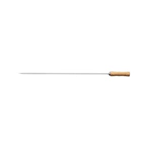 Espeto Para Churrasco Tramontina Com Lamina Em Aço Inox E Cabo De Madeira 75 Cm