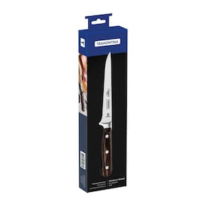 Faca Para Desossar Tramontina Century Wood Com Lâmina Em Aço Inox E Cabo De Madeira Tratada