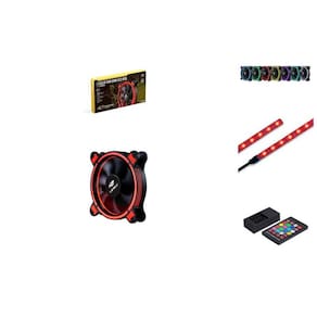 Kit Cooler F7-L500 Faixa RGB Controle de Velocidade C3 Tech