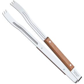 Pegador Para Carne Tramontina Churrasco Com Lamina Em Aço Inox E Cabo De Madeira 37 Cm