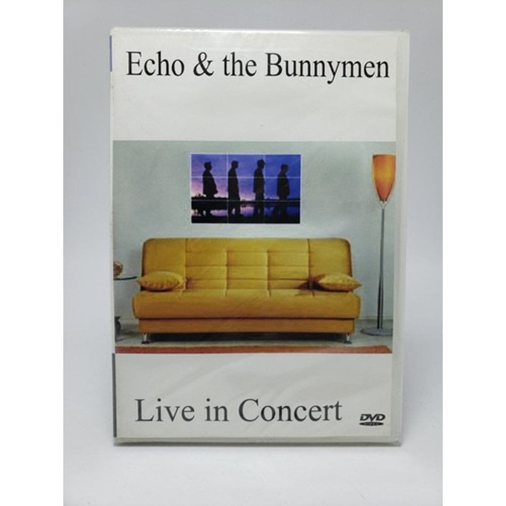 Dvd Echo E The Bunnymen - Live In Concert